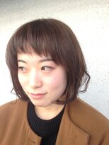 フェリシータ 緑地公園店(felicita)&nbsp;ノームコア☆ベビーバング♪ナチュラルワンカールボブ