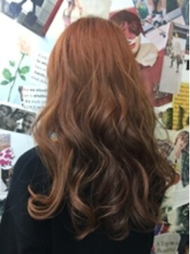 トロニー(TLONY) TLONY渋谷hori ピンクオレンジカラー