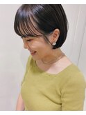 ショートボブ◎杉浦 恵