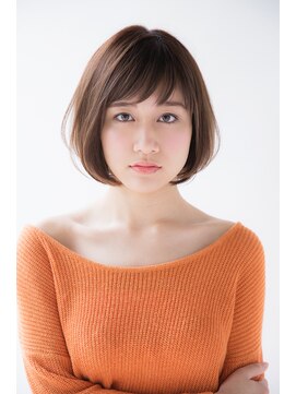 ラフ フロム ガーデン(Laf from GARDEN) 加藤貴大30代40代人気髪質改善酸熱トリートメントでミニボブ