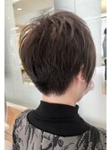 襟足切り上げの束感ショート２【RENJISHI KICHIJOJI】
