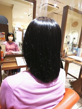 ネオリーブチノ 登戸店(Neolive cino) 髪質改善 酸熱TRハホニコラメラメTR 暗髪 美髪