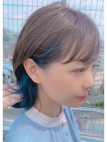 ローグヘアー 板橋AEON店(Rogue HAIR) 【　夏色インナーカラー　】外ハネミディアムスタイル
