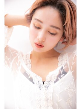 ナットナウ(NOT NOW) 大人可愛いマッシュウルフシースルーバング