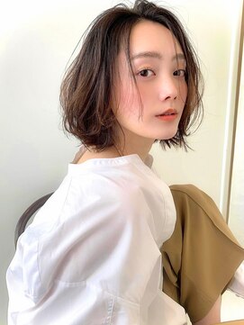 ケーツーナゴヤ(K two NAGOYA) [K-two名古屋/栄町/矢場町]大人かわいい、ラフカール小顔ボブ。