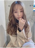 ゆるふわレイヤー/大人可愛いフォギーベージュ