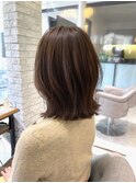 切りっぱなしボブ