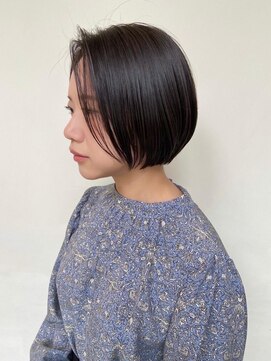 トップヘアー スパアンドリラクゼーション 安城(spa&relaxation) 大人可愛い!!ナチュラルショートボブ