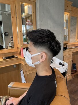 宮崎理容院 並木坂店 fade モヒカンスタイル
