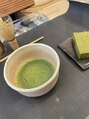 トータルビューティーハウス フラップ ミチ 野田店(total beauty house flap MICHI) 趣味で自分で抹茶をたてます。
