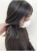 グロスハイライト 地毛ハイライト