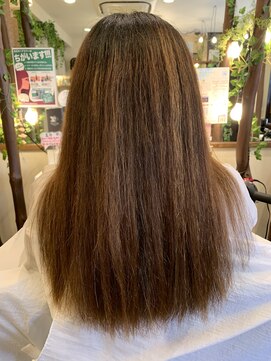 五感鷹匠 髪の診療所 ビビリ毛補正