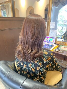 アドラーブル 女池店(adorable) 【ピンクベージュ】【ブリーチなし】【20代30代】