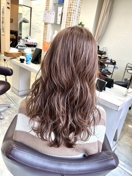 スタイルインデックス 新大塚店(STYLE INDEX) ハイライト×ブラウンベージュ