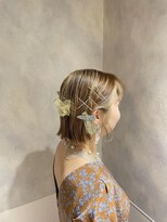 フェイス 石川町 (FACE)&nbsp;結婚式お呼ばれヘア　ボブ