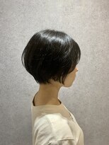 シャインヘア モカ 新宿(Shine hair mocha) 愛され丸みショート_前下がりショート＠２０代３０代４０代