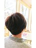 　カット＋リタッチカラー(白髪染め）＋クイックヘッドスパ　￥8000～　