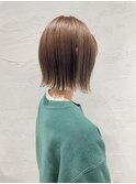 切りっぱなしボブ