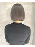 グレージュ×ボブ 下北沢