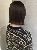 切りっぱなしスタイル