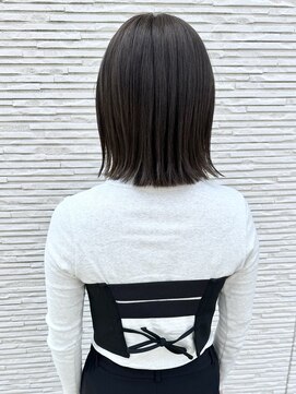 フラテロ(fratello) 【fratello】鈴木担当《切りっぱなし×グレージュ》