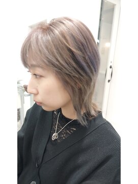 アース 菊名店(HAIR&MAKE EARTH) マッシュショートウルフ