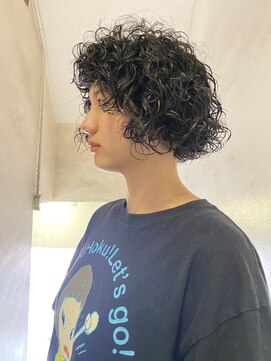 ソイ 下北沢(soi) ハードパーマボブ