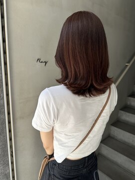 レイキョウト(Ray Kyoto) 外ハネレイヤーミディ 韓国風 大人レイヤー 20代30代40代