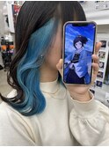 刀剣乱舞 大和守安定 推しカラー インナーカラー アニメカラー