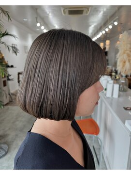 ユラギフロムユイマァル 水島店(YURAGI from YUIMARL) ブリーチ×グレージュ