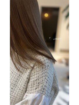 メイン(『　　』main) 秋『シフォンベージュ』