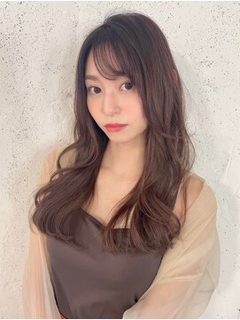 美容室 パルス 静岡鷹匠店(PALS) ベージュカラー／レイヤーカット/サイドバング