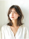 【髪質改善】20代30代くびれミディ似合わせレイヤーカット