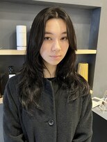 ラミエバイメルト 下北沢(lamie by melt)&nbsp;ロングレイヤー顔周りレイヤーレイヤーカット小顔カット下北沢