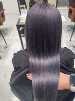 フォルテ 島田店 透明感パープルカラー