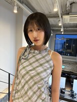 ヌープヘアーアイス(NUUP.hair ici)&nbsp;★ブリーチなし透明感カラーオリーブヘーゼルベージュブラウン