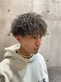 ネイビー 博多(NAVY)&nbsp;フェードカット×ツイストスパイラル