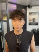 フランクスバーバーリザーブ 人形町店(FRANK’S BARBER RESERVE) スペインカール/フェード/人形町 y