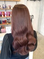 シェル 津山の手店(shel)&nbsp;10代20代30代髪質改善ピンクカラー透明感
