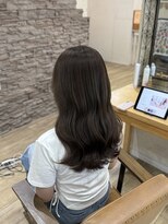 ヘア カンパニー トワ 千葉店(TOWA)&nbsp;千葉/千葉駅/ダブルカラー/オリーブグレー/黒髪/ヘッドスパ