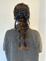 アイランド(I’sland)&nbsp;ヘアアレンジ☆編みおろしツインテール☆