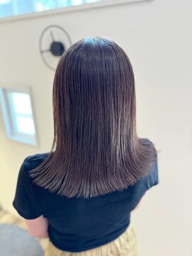 ムーン(moon) クラゲヘアー/小顔に見せるヘア/ココアベージュ/武蔵小杉