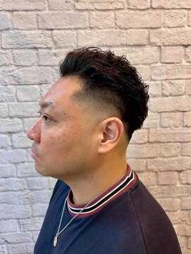 銀座マツナガ 新宿野村ビル店 フェード×パーマ