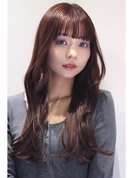 ファイン 美容室 深川店(FINE) 透明感髪質改善カラー◎暖色カラー×大人ガーリー