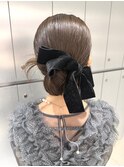 【新宿駅/新宿三丁目/ヘアセット/カチモリヘア/お呼ばれヘア】