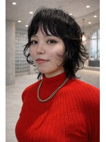 ムクコア(Muk CORE) ニュアンスパーマウルフパーマウルフカットウルフヘア川崎