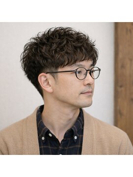 スープレックス ヘアーデザイン(SOUPREX HAIR DESIGN) 大人メンズツーブロックナチュラルパーマ　20代 30代 40代 50代