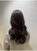 オリーブブラウン/レイヤーカット透明感カラー/池袋ヘアメイク