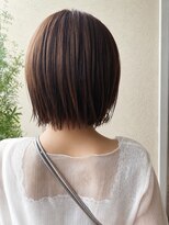 moc蒲生四丁目店【モック　ガモウヨンチョウメテン】【7月1日 NEW OPEN（予定）】&nbsp;艶感ショコラブラウンの大人ボブ