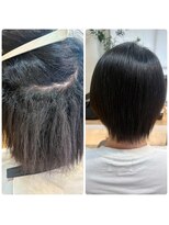 スープル オザキヤマ(SOUPLE.ozakiyama) 【髪質改善x縮毛矯正】SILKストレート